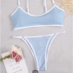 SHEIN blue bikini size XS